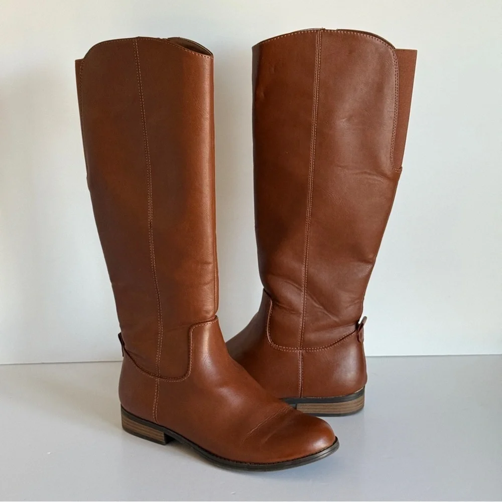 Universal Thread Brown Knee High Boots Size 8.5